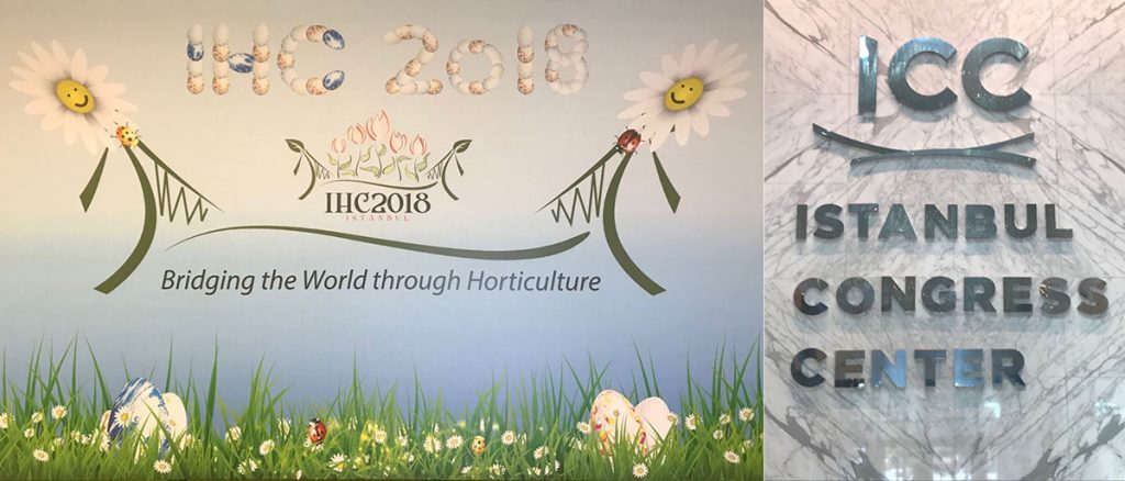 2018 International Horticulture Congress in Instanbul