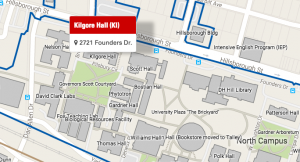 Kilgore Hall map