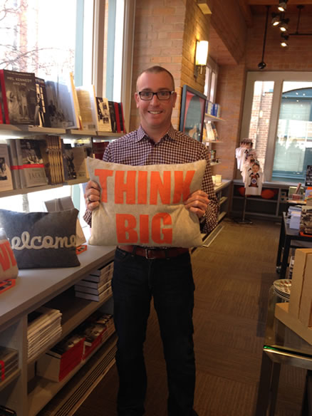 Dr. Jackson encourages students to “THINK BIG”